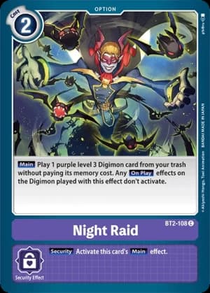 Night Raid — Release Special Booster 1.0