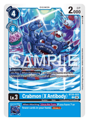 Crabmon (X Antibody) — Release Special Booster 2.5