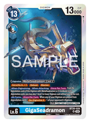 GigaSeadramon — Release Special Booster 2.5