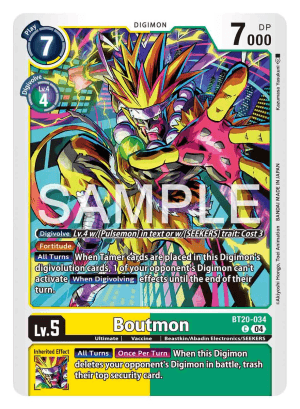 Boutmon — Digimon Promotion Cards