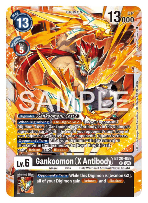 Gankoomon (X Antibody) — Release Special Booster 2.5 Celebration Event Cards