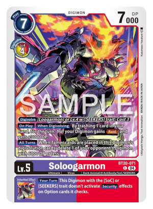 Soloogarmon — Beginning Observer Pre-Release Cards