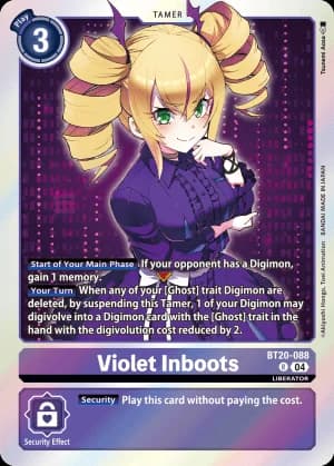 Violet Inboots — Dawn of Liberator