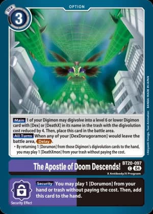 The Apostle of Doom Descends! — Release Special Booster 2.5