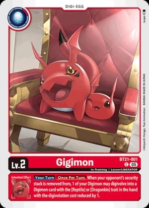 Gigimon — Across Time Digimon Card Game card by Minato Sashima