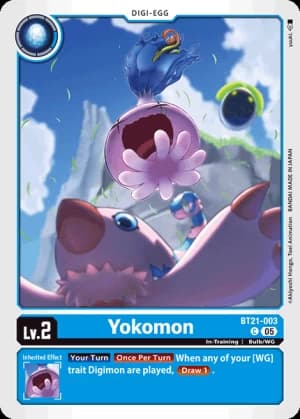 Yokomon — Battle of Omni Pre-Release Cards