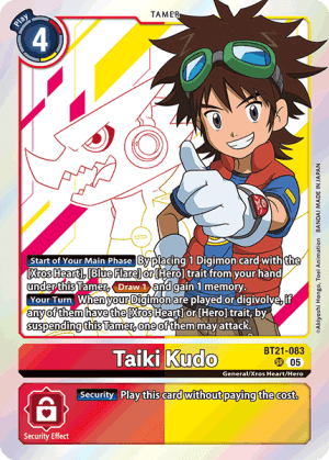 Taiki Kudo — Across Time Pre-Release Cards