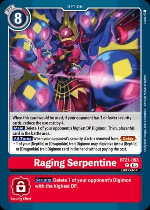 Raging Serpentine — World Convergence