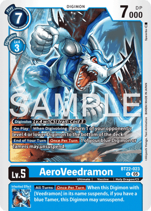 AeroVeedramon — Cyber Eden Digimon Card Game card by Spareribs