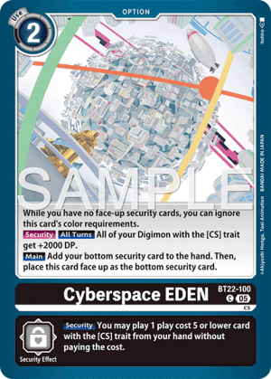 Cyberspace EDEN — Cyber Eden