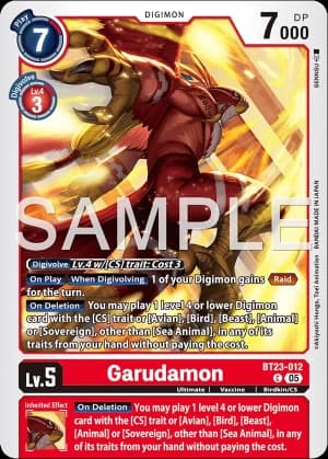 Garudamon — Animal Colosseum