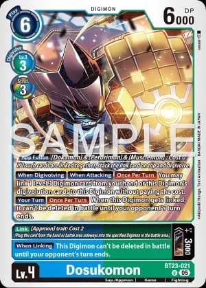 Dosukomon — Hackers' Slumber Digimon Card Game card by Akiyoshi Hongō, Toei Animation