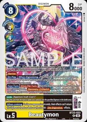 Beautymon — Hackers' Slumber Digimon Card Game card by Akiyoshi Hongo, Toei Animation