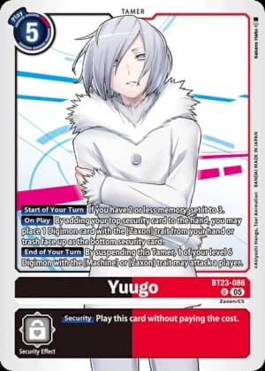 Yuugo — Hackers' Slumber Release Event Cards