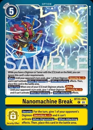 Nanomachine Break — Hackers' Slumber