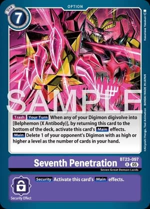 Seventh Penetration — Hackers' Slumber Release Event Cards
