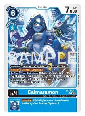 Calmaramon — Across Time Digimon Card Game card by Teruaki</h2>