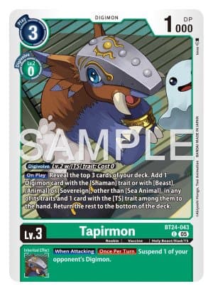 Tapirmon — Chain of Liberation
