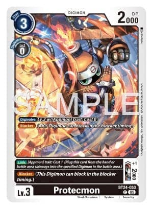 Protecmon — Time Stranger Digimon Card Game card by Akiyoshi Honga, Toei Animation