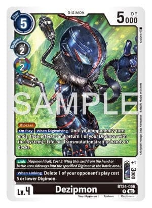 Dezipmon — Time Stranger Digimon Card Game card by KISUKE
