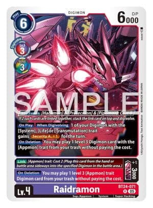 Raidramon — Time Stranger