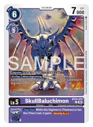 SkullBaluchimon — Digimon Card Game card