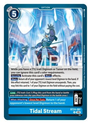 Tidal Stream — Time Stranger Release Event Cards