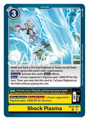 Shock Plasma — Time Stranger Release Event Cards