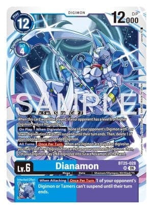 Dianamon — Animal Colosseum Digimon Card Game card by Akiyoshi Honga
