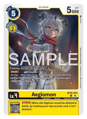 Aegiomon — Dual Revolution
