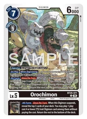 Orochimon — Digimon LIBERATOR