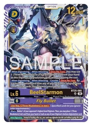 BeelStarmon — Double Diamond Digimon Card Game card by Akiyoshi Hongō, Toei Animation, BANDAI MADE IN JAPAN