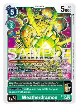 Weatherdramon — Sinister Order