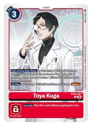 Toya Kuga — Timeless Bonds Release Event Cards