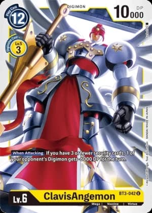ClavisAngemon — Dimensional Phase Digimon Card Game card by Nakano Hiso