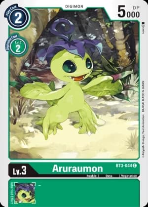 Aruraumon — Release Special Booster 1.5 Digimon Card Game card by Akiyoshi Hongi, Toei Animation