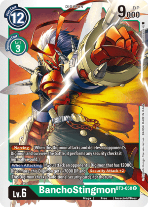BanchoStingmon — Release Special Booster 1.5 Digimon Card Game card by Tonamikanji