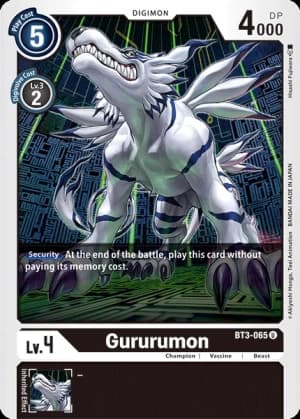 Gururumon — Release Special Booster 1.5
