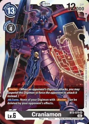 Craniamon — Hackers' Slumber Digimon Card Game card by Akiyoshi Hongo, Toei Animation