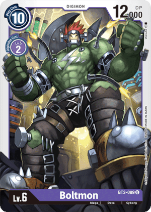 Boltmon — Classic Collection Digimon Card Game card by Akiyoshi Hongo, Toei Animation
