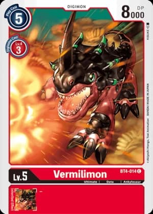 Vermilimon — Great Legend Digimon Card Game card by KISUKE