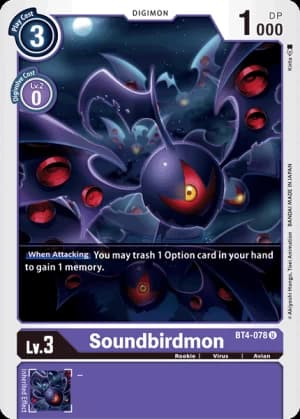 Soundbirdmon — Great Legend Pre-Release Cards
