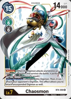 Chaosmon — Beginning Observer Digimon Card Game card by Tokihiro Hino, Toei Animation