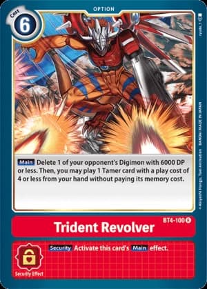 Trident Revolver — Great Legend Pre-Release Cards