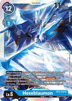 Hexeblaumon — Battle of Omni