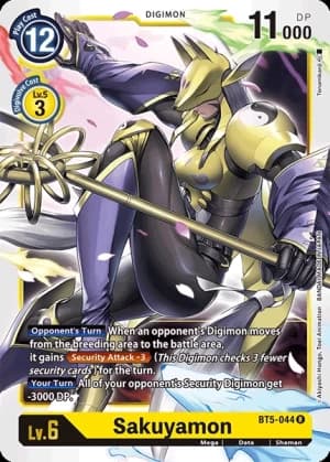 Sakuyamon — Battle of Omni Pre-Release Cards