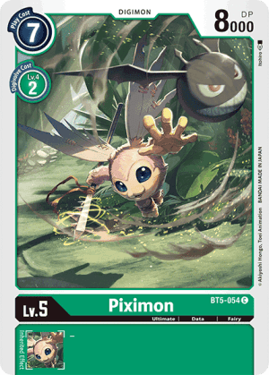 Piximon — Battle of Omni Digimon Card Game card by Nohiro