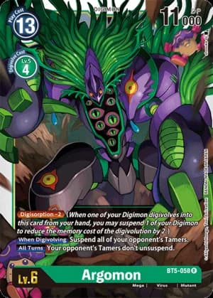 Argomon — Battle of Omni Digimon Card Game card by shosuke