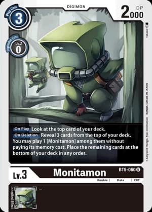 Monitamon — Battle of Omni Digimon Card Game card by Takase