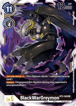 BlackWarGreymon — Battle of Omni Digimon Card Game card by Ishibashi Yosuke